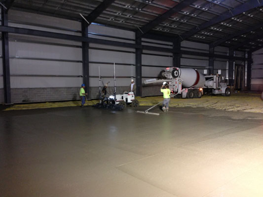 Commercial concrete, concrete contractors, concrete service